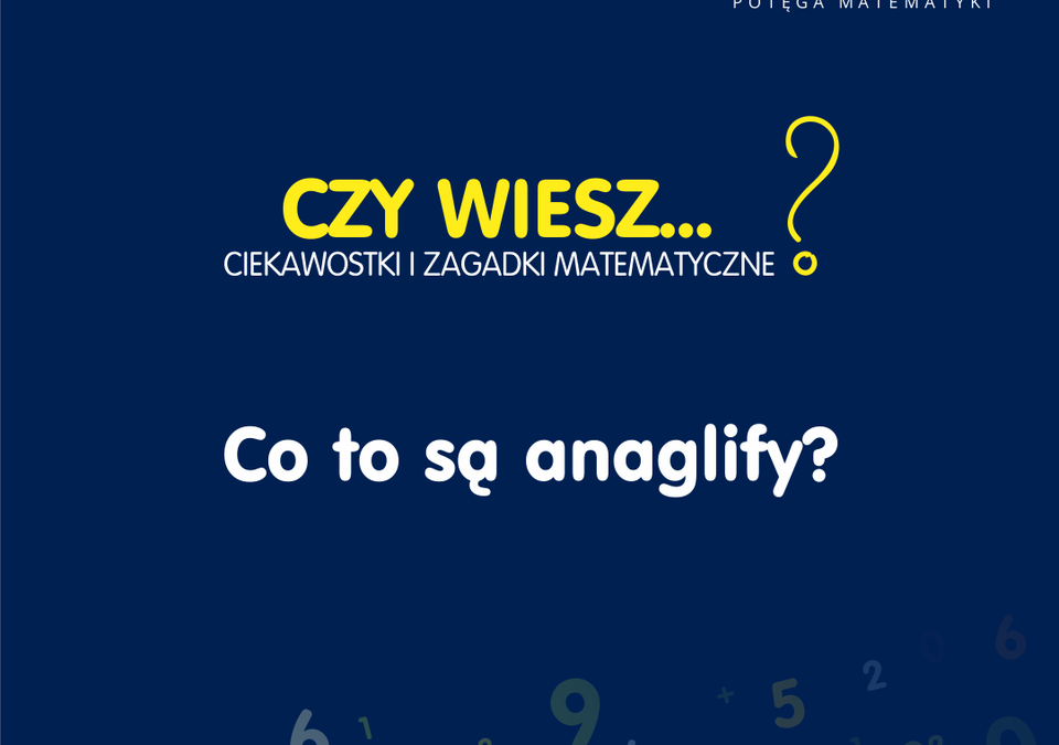 Co to są anaglify?